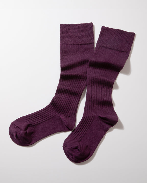 COTTON RIB SOX