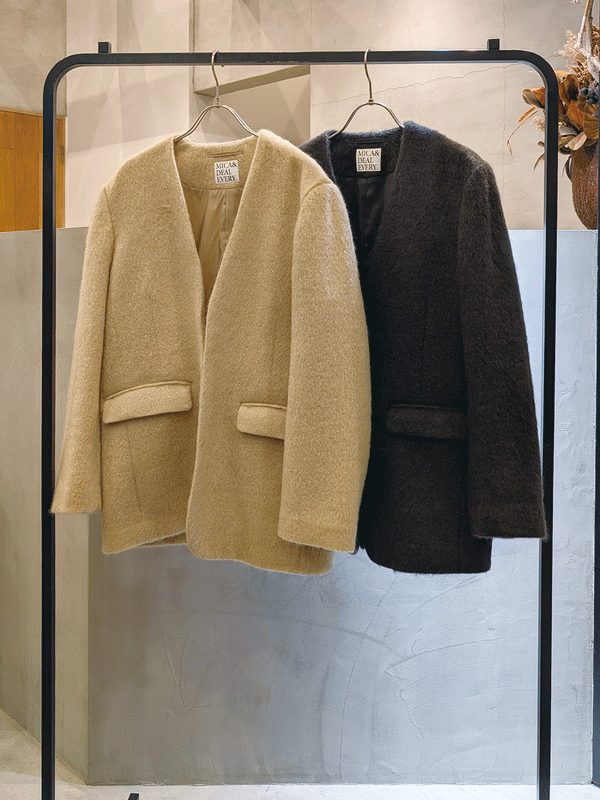 shaggy no collar jkt