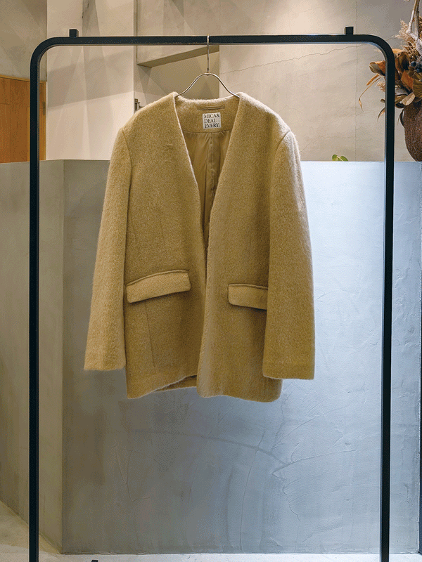 shaggy no collar jkt