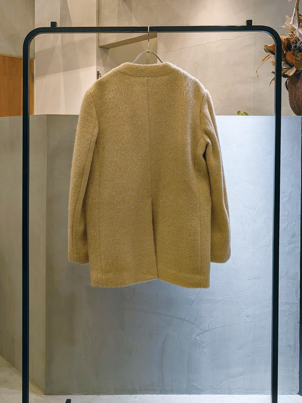 shaggy no collar jkt