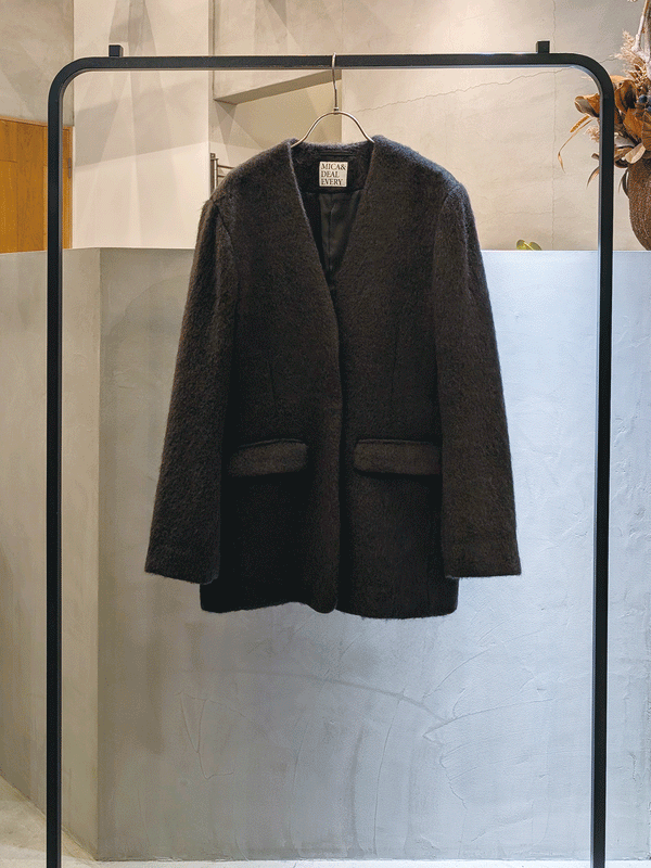 shaggy no collar jkt