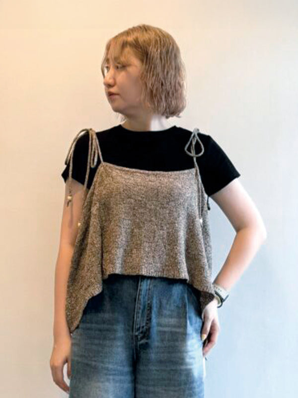 ribbon strap cami
