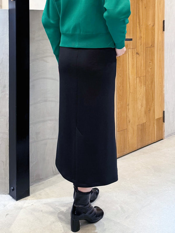 異素材サイドジップスカート