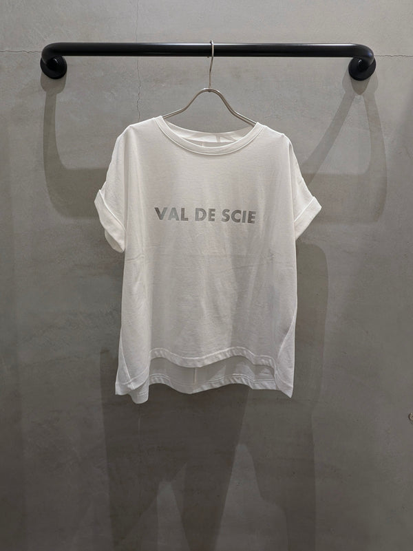 VALDESCIE箔プリントTシャツ
