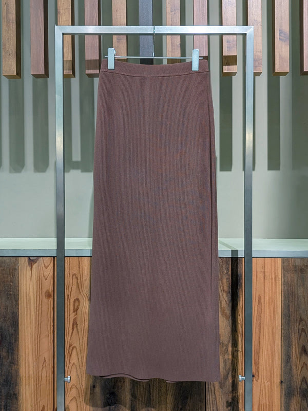rib tight skirt