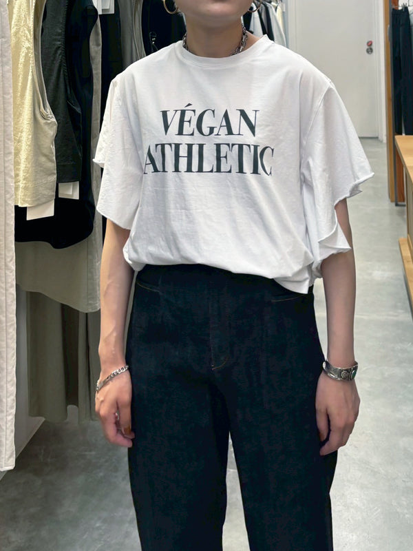 VEGAN ATHEETIC frill tee