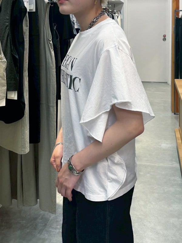 VEGAN ATHEETIC frill tee