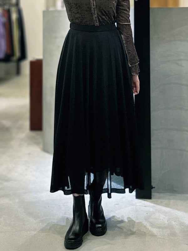 pleats voile sk