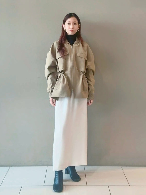 エアーツイルウエストシャーリングMA-1