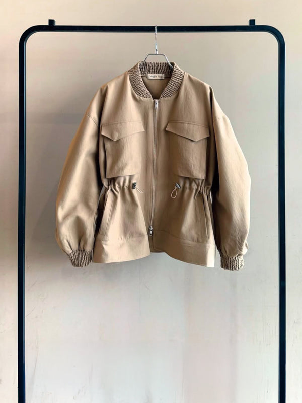 エアーツイルウエストシャーリングMA-1