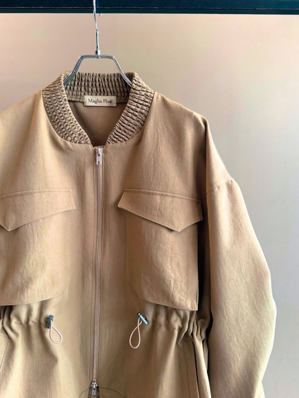 エアーツイルウエストシャーリングMA-1