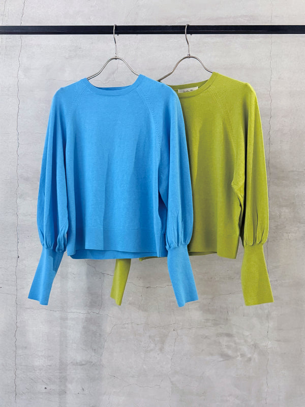 コットンシルク　バルーンスリーブPO