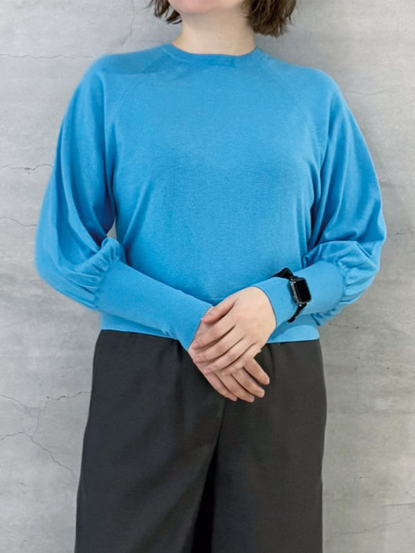 コットンシルク　バルーンスリーブPO