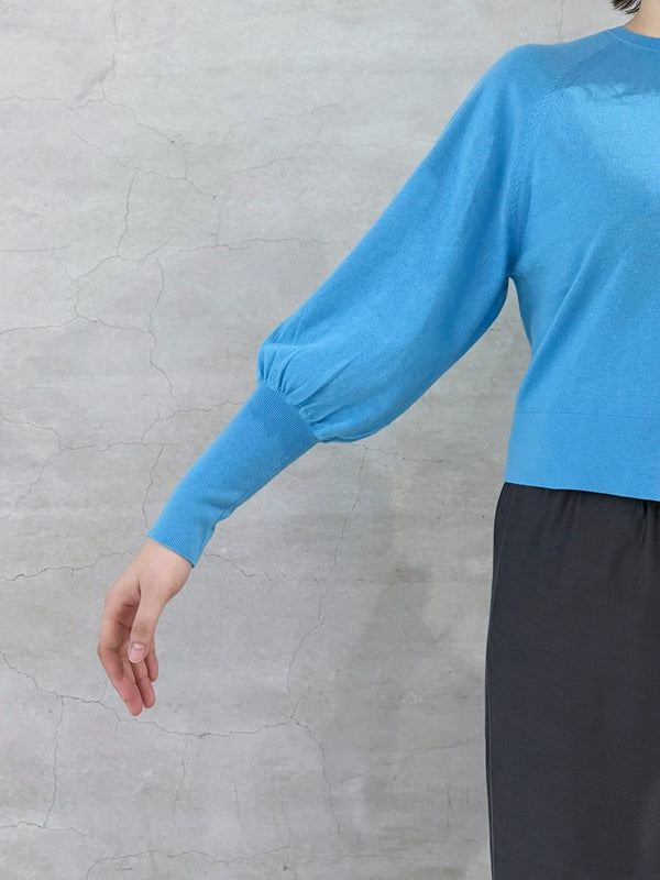 コットンシルク　バルーンスリーブPO