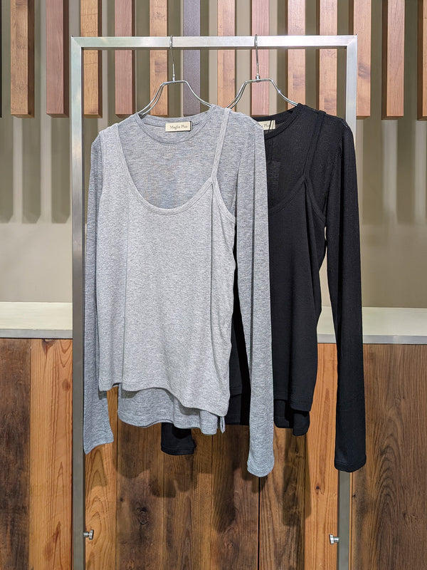 アシメキャミ＆インナーテレコトップス