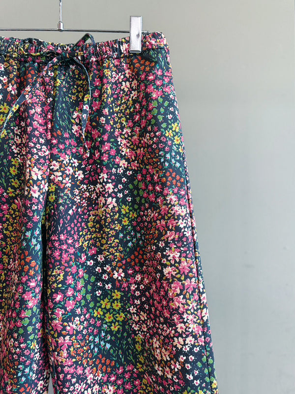 flower wide pants