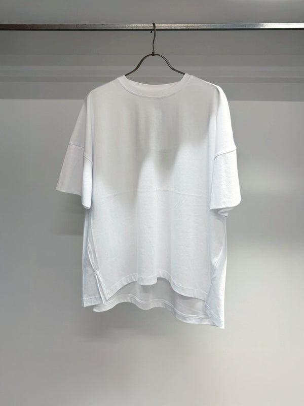 シルケットコットンワイドシルエットTシャツ