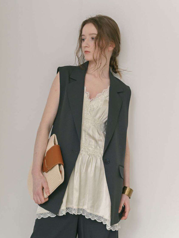 SIDE FASTENER GILLET