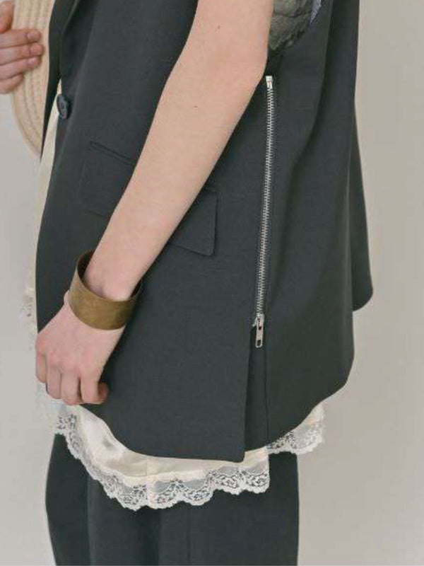 SIDE FASTENER GILLET