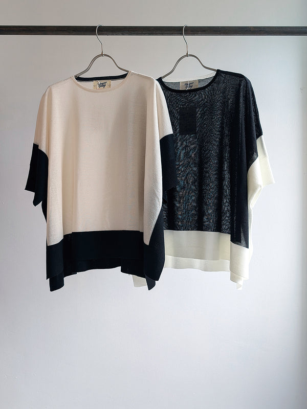 bycolor dolman knit