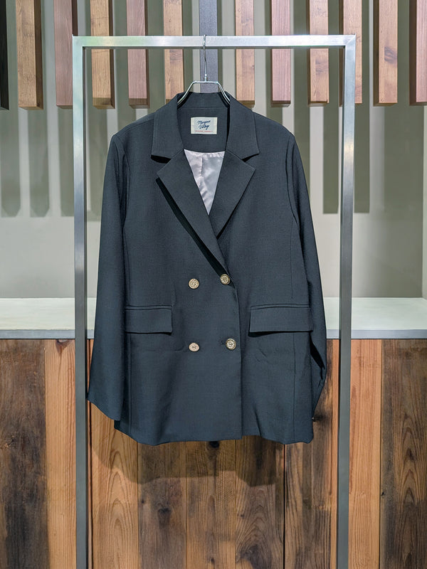 ショルダーパッドダブルブレストJK