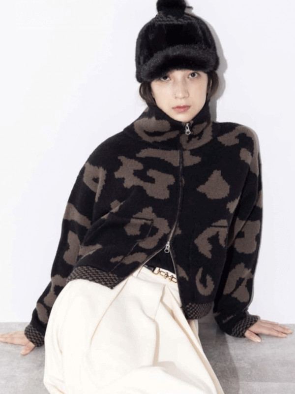 JQニットブルゾン