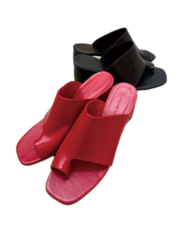 HEEL UP THONG SANDALS