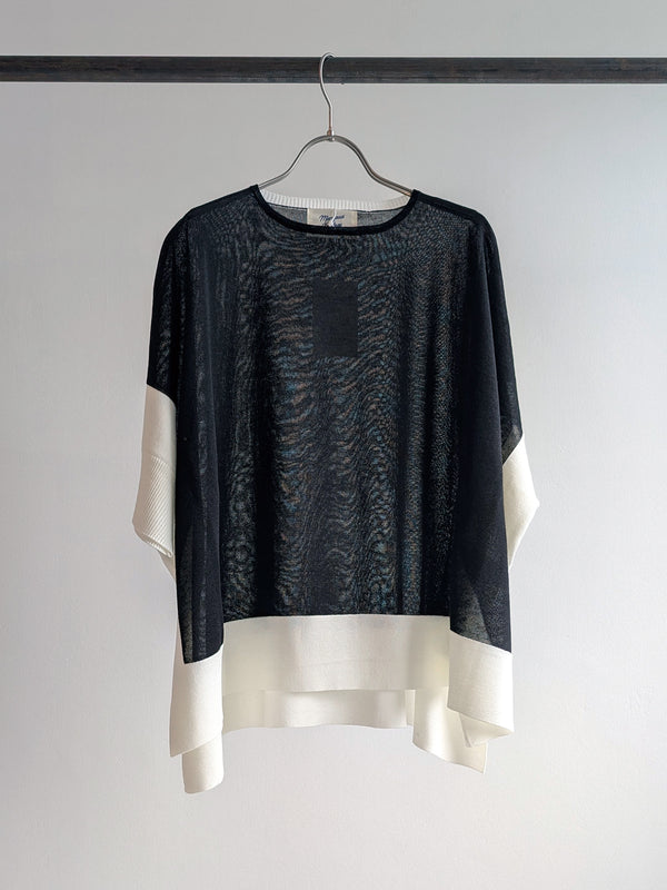 bycolor dolman knit