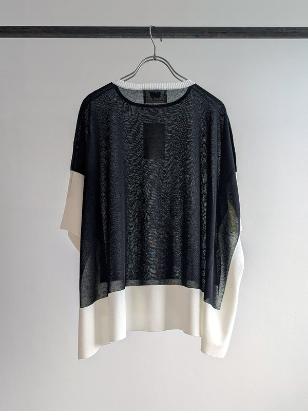 bycolor dolman knit