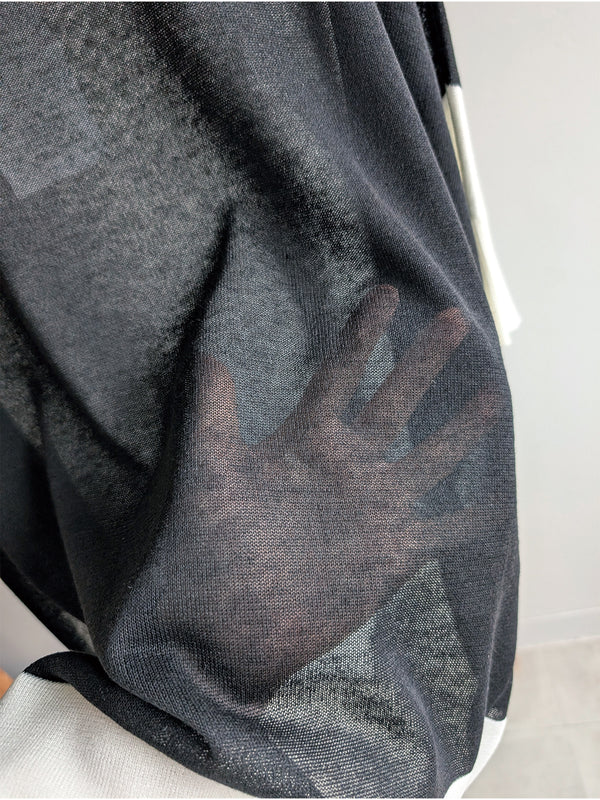 bycolor dolman knit