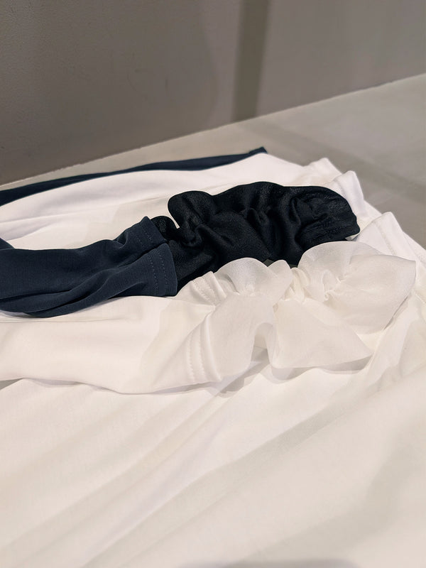 シアーシフォンドッキングカットソー