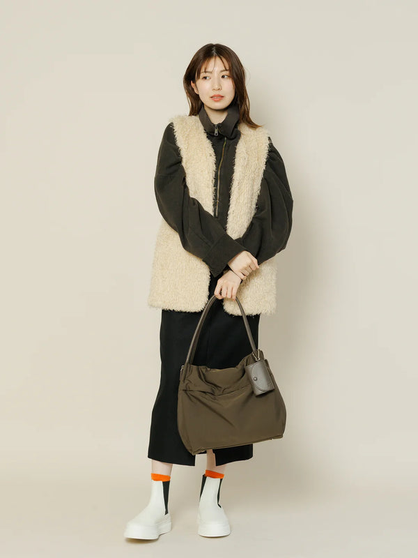 NY SIDE FASTENER TOTE L