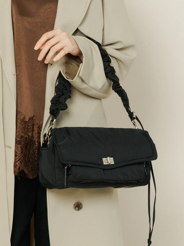 PL GATHER STRAP CROSSBODY