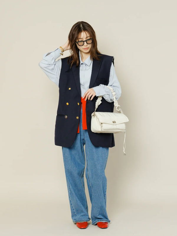 PL GATHER STRAP CROSSBODY