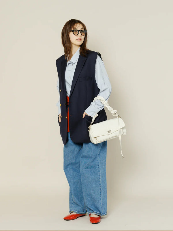 PL GATHER STRAP CROSSBODY