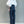 side belt denim pants