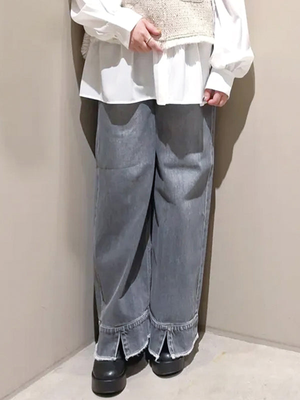 スリットヘムビンテージバギー