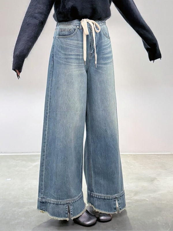 スリットヘムビンテージバギー