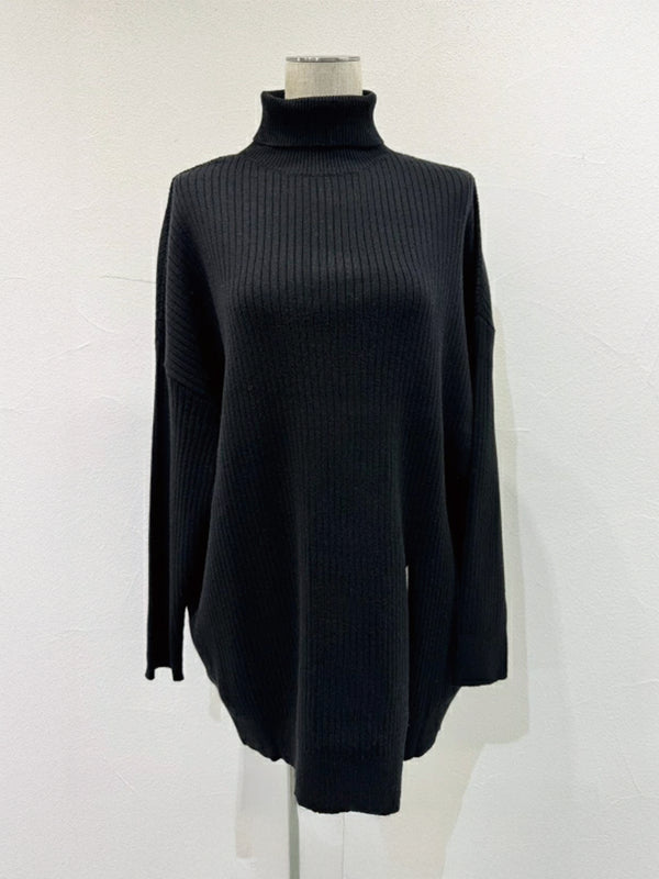 アシメスリットオーバータートル