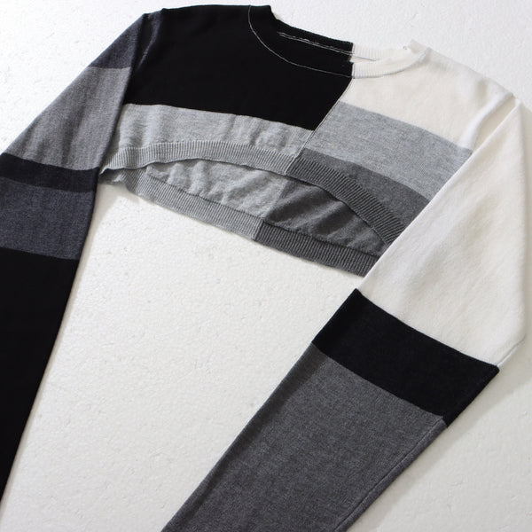 Patchwork Knit Top