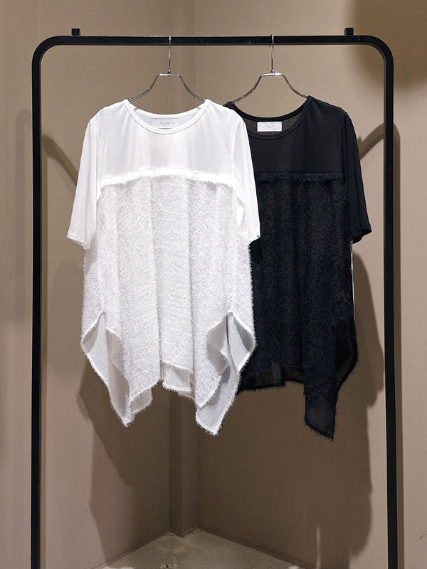 スクエアヘムフェザーコンビTOPS