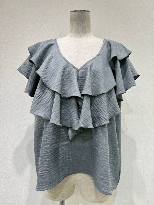 レイヤーフリルフレンチTOPS