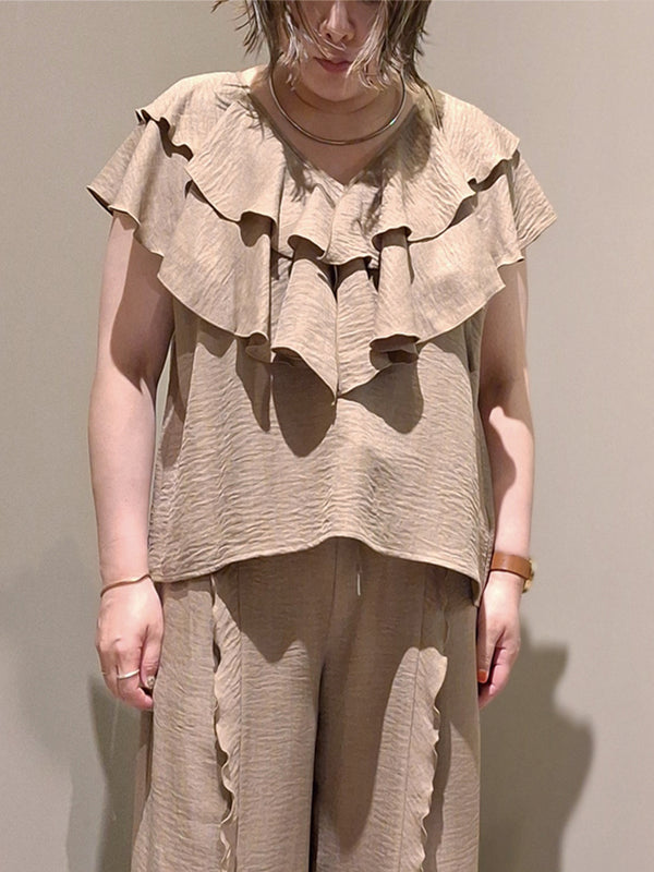 レイヤーフリルフレンチTOPS