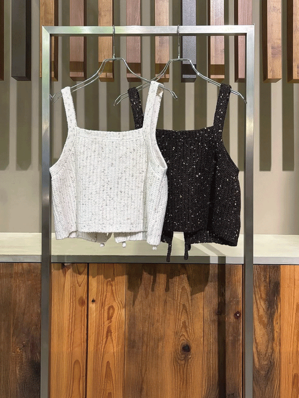 ニットビスチェ