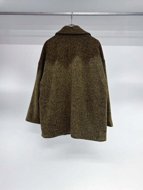 ツイルライクウールコート