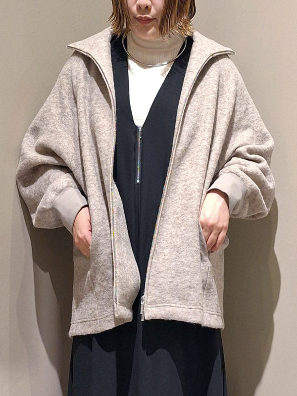 ウールスライバーブルゾン