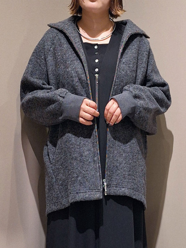 ウールスライバーブルゾン
