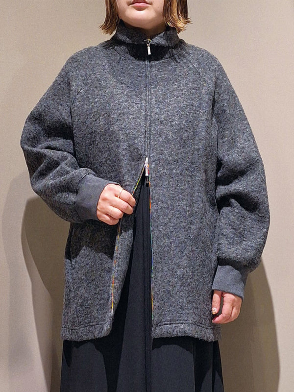 ウールスライバーブルゾン