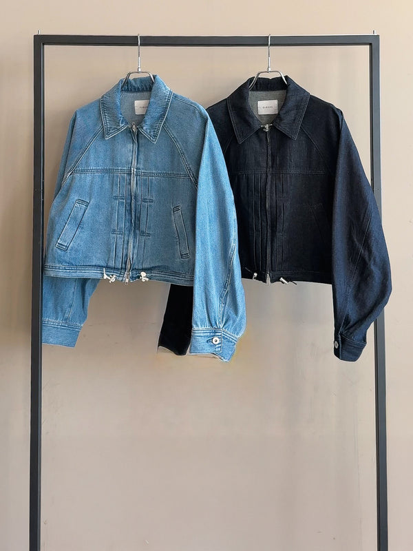 デニムブルゾン