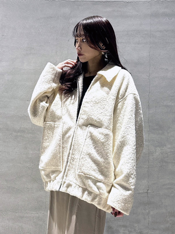 プードルボアジャケット